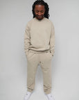 LENOX AVE KHAKI SWEATSHIRT