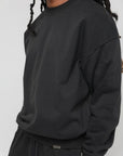 LENOX AVE BLACK SWEATSHIRT