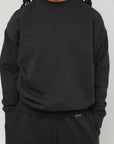 LENOX AVE BLACK SWEATSHIRT