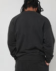 LENOX AVE BLACK SWEATSHIRT