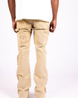 Paper Money Currency Carpenter Flare Khaki