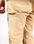 Paper Money Currency Carpenter Flare Khaki
