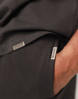 LENOX AVE BLACK SLEEVELESS TEE