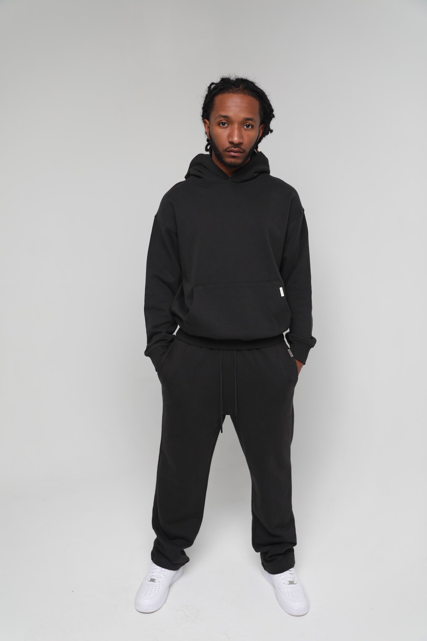 LENOX AVE BLACK HOODIE – Georgio's