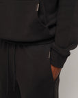 LENOX AVE BLACK HOODIE
