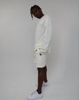 LENOX AVE BONE LONG SLEEVE TEE