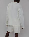 LENOX AVE BONE LONG SLEEVE TEE