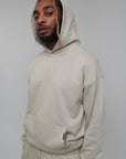 LENOX AVE KHAKI HOODIE