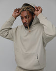 LENOX AVE KHAKI HOODIE