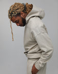 LENOX AVE KHAKI HOODIE