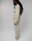 LENOX AVE KHAKI LONG SLEEVE TEE