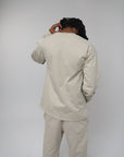 LENOX AVE KHAKI LONG SLEEVE TEE