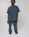 LENOX AVE MIDNIGHT BLUE SHORT SLEEVE TEE