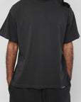 LENOX AVE BLACK SHORT SLEEVE TEE