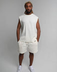 LENOX AVE BONE SLEEVELESS TEE