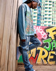 Paper Money Stargazer Denim Blue