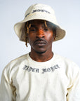 Paper Money Diamond Bucket Hat Ivory