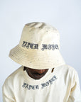 Paper Money Diamond Bucket Hat Ivory