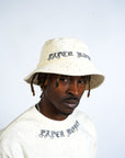 Paper Money Diamond Bucket Hat Ivory