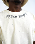 Paper Money Diamond Shirt Ivory