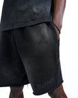 Paper Money Diamond Short Black