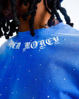 Paper Money Diamond Shirt Blue