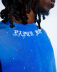 Paper Money Diamond Shirt Blue