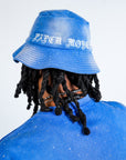 Paper Money Diamond Bucket Hat Blue