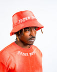 Paper Money Diamond Bucket Hat Red