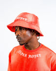 Paper Money Diamond Bucket Hat Red