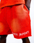 Paper Money Diamond Short Red