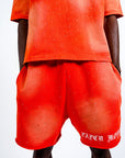 Paper Money Diamond Short Red