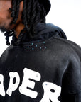 Paper Money Paper Hoodie Black