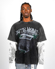 Paper Money Money Machine Layered Shirt