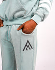 Paper Money 777 Joggers - Seafoam
