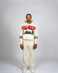 Paper Money 777 Joggers - Bone