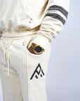 Paper Money 777 Joggers - Bone
