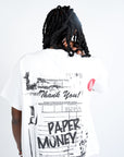 Paper Money Have a Nice Day Shirt White