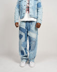 Paper Money Patch Jeans