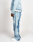 Paper Money Patch Jeans