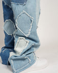 Paper Money Patch Jeans