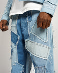 Paper Money Patch Jeans