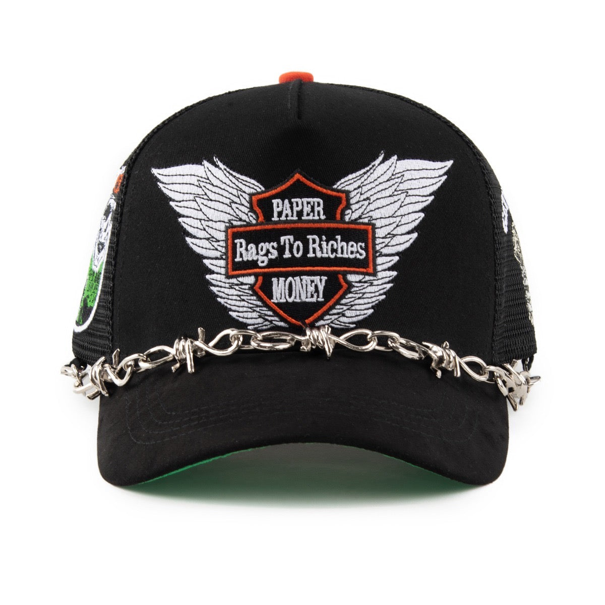 Paper Money Rags to Riches Chain Hat