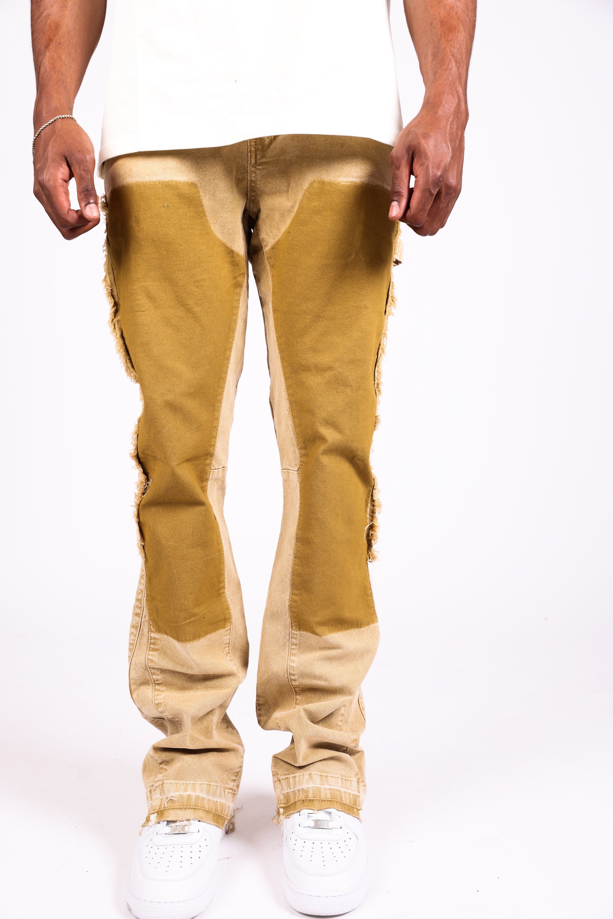 Paper Money Currency Carpenter Flare Khaki