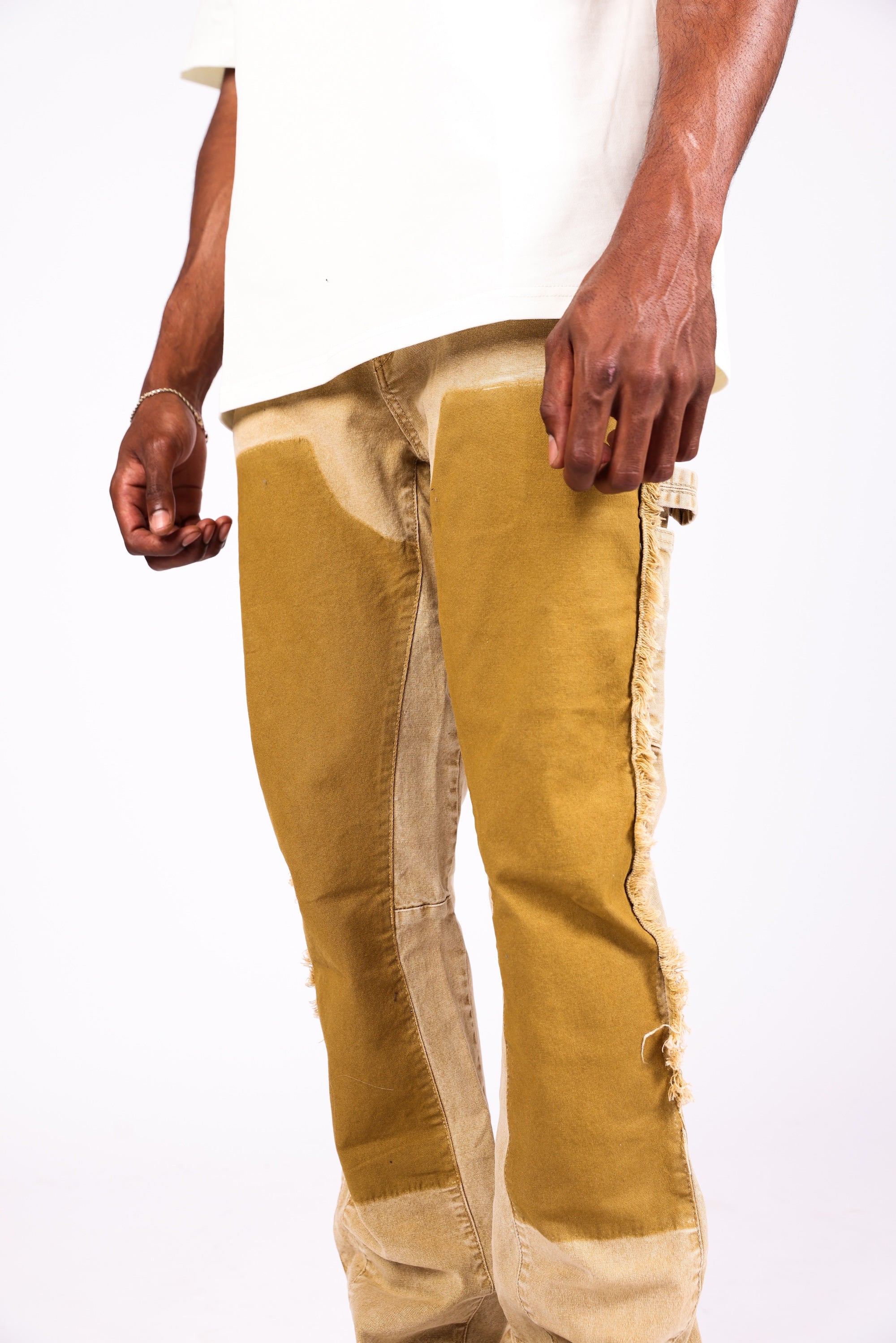 Paper Money Currency Carpenter Flare Khaki
