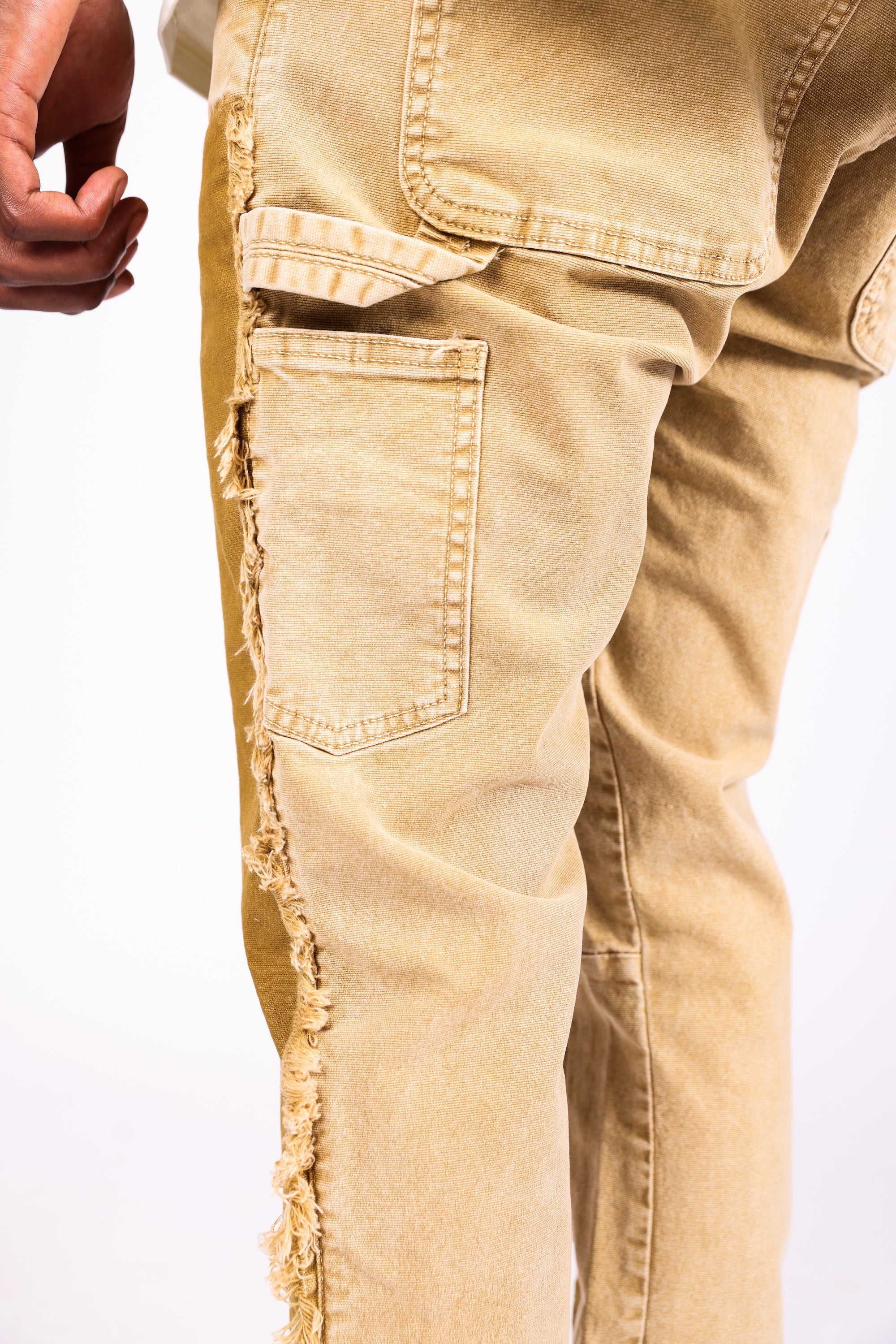 Paper Money Currency Carpenter Flare Khaki