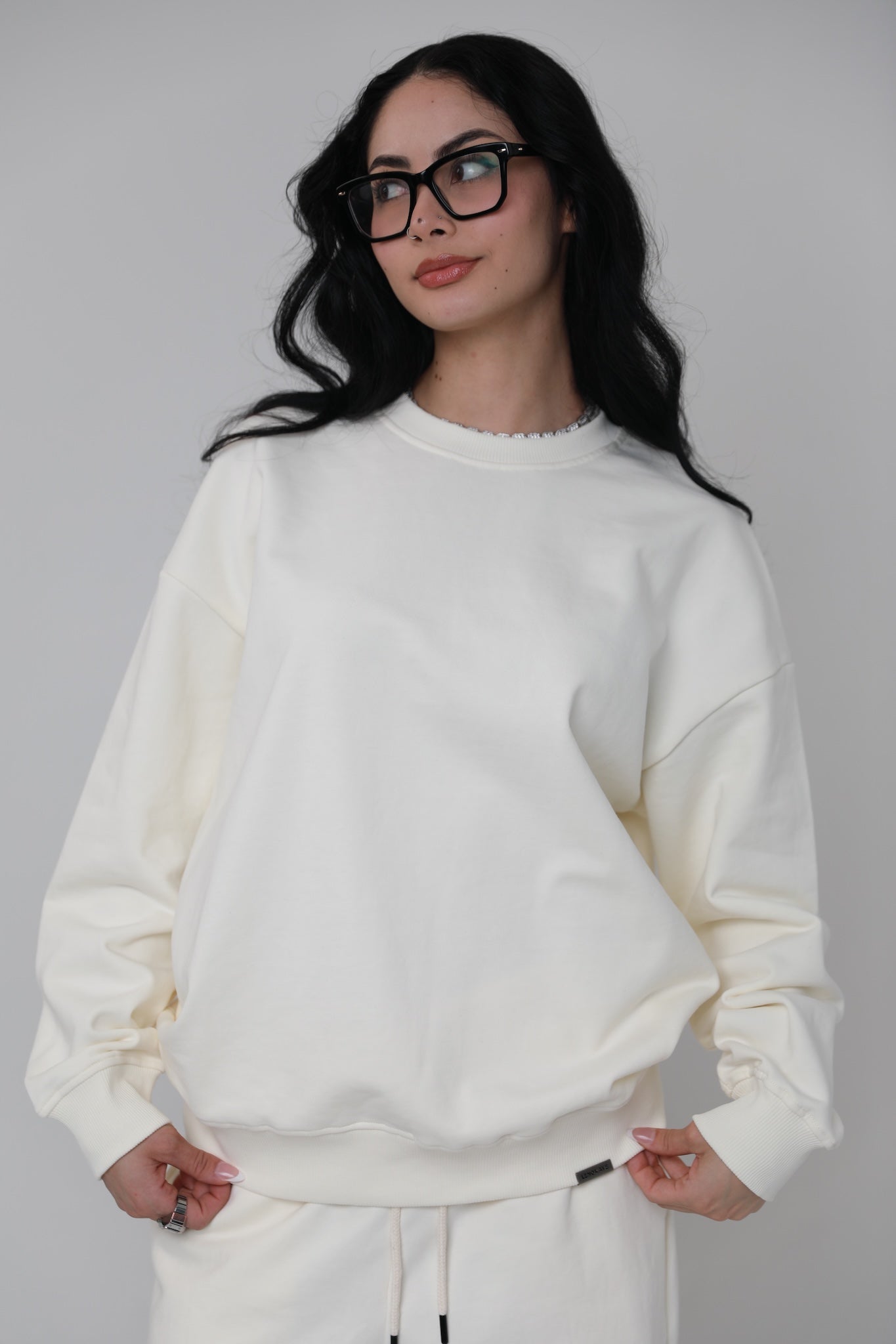 LENOX AVE BONE SWEATSHIRT