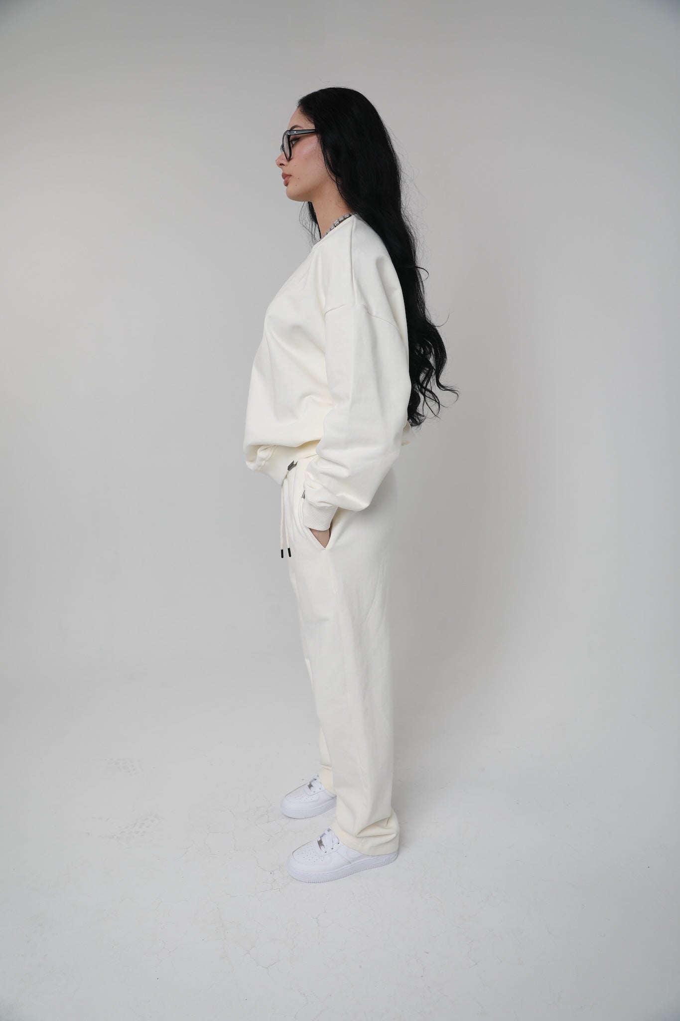 LENOX AVE BONE SWEATSHIRT