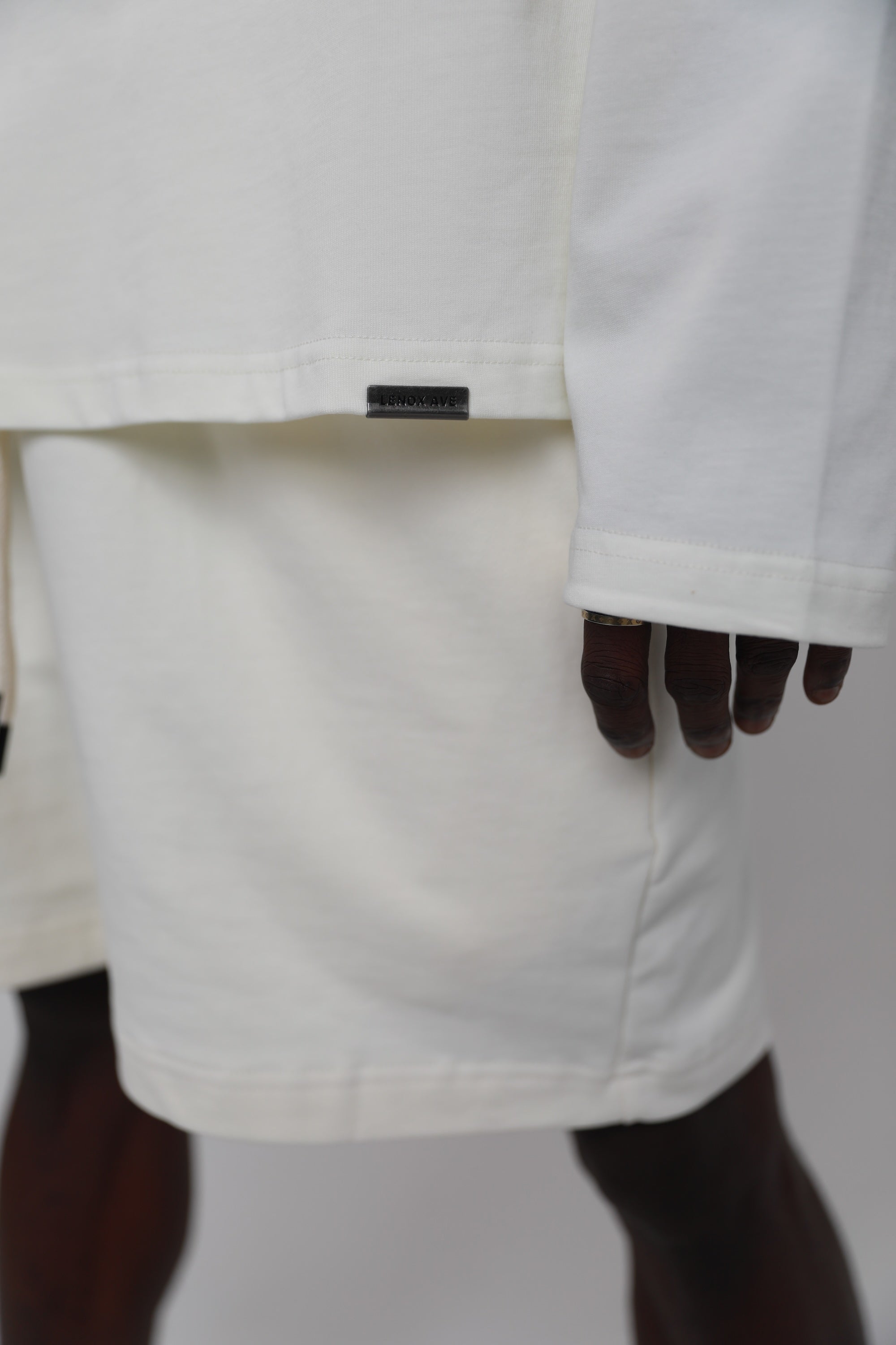 LENOX AVE BONE LONG SLEEVE TEE