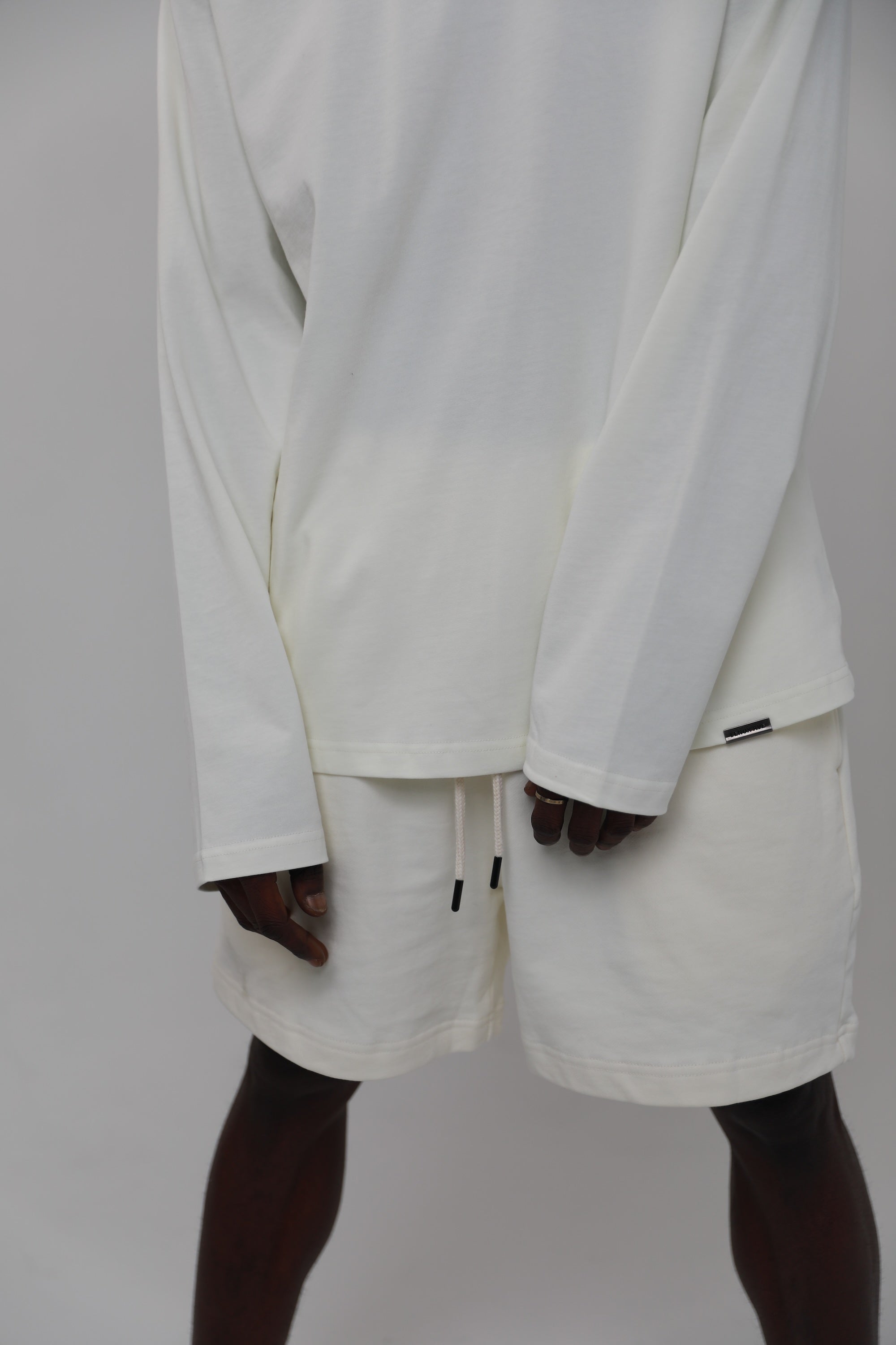 LENOX AVE BONE LONG SLEEVE TEE